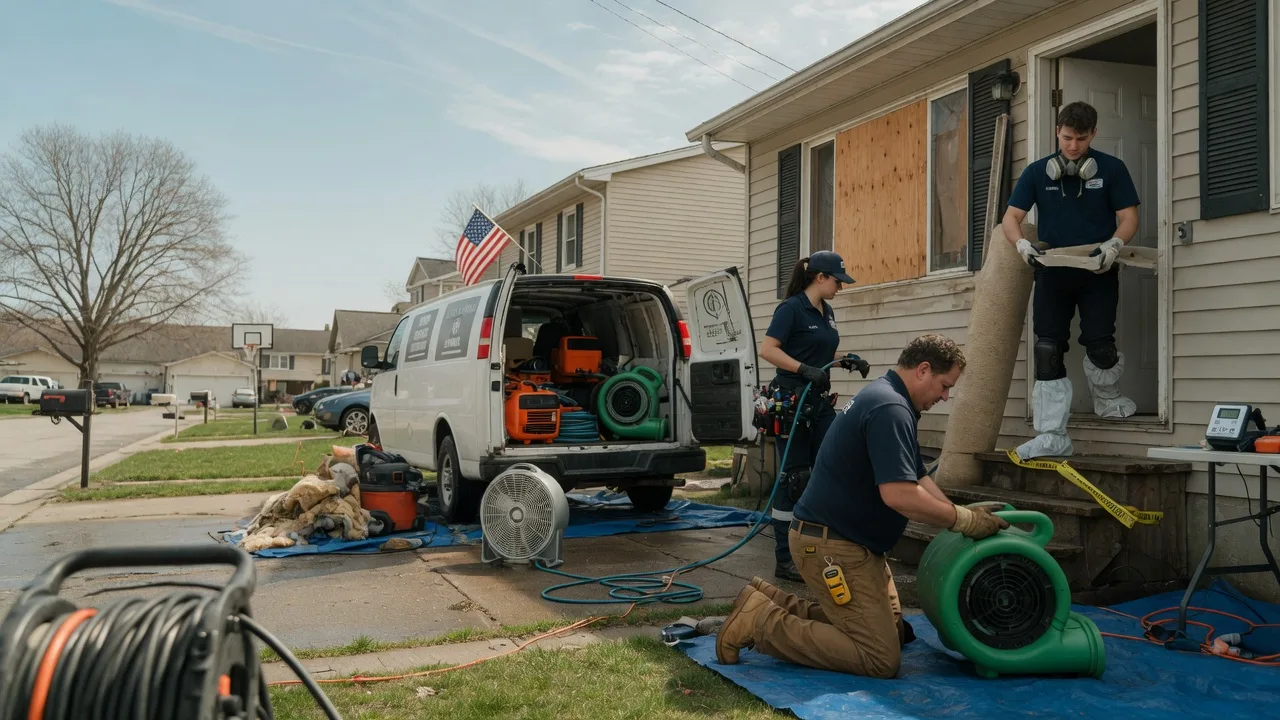 Water Damage Restoration in Clements, MN near me